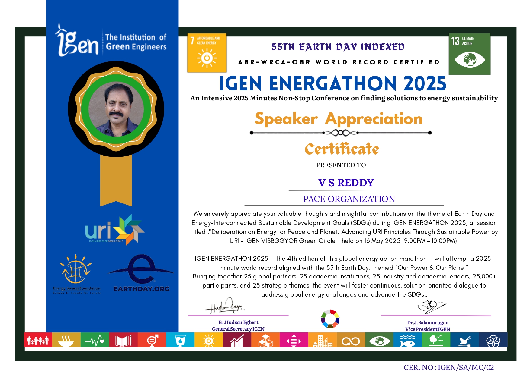 Secssion 3 Certificate